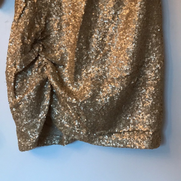 Gold Sequin Dress - Picture 4 of 5